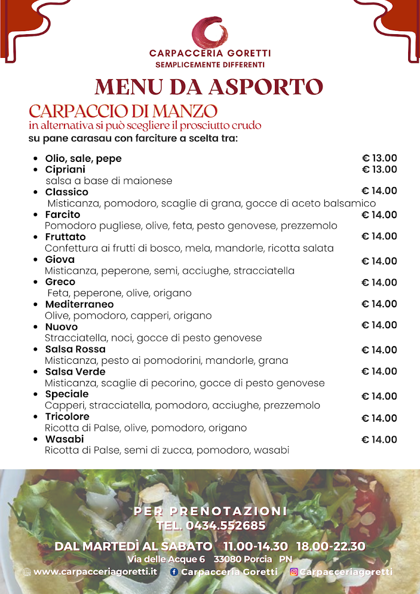 Menu Carpacceria Goretti-1